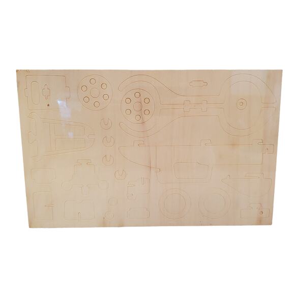 Woodcraft Construction Vintage Car Kit Auburn 851 Speedster SC P018 Model Car Ki - Picture 6 of 10